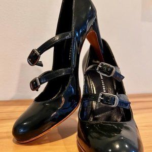 Patent Leather Marc Jacobs Strappy Pumps